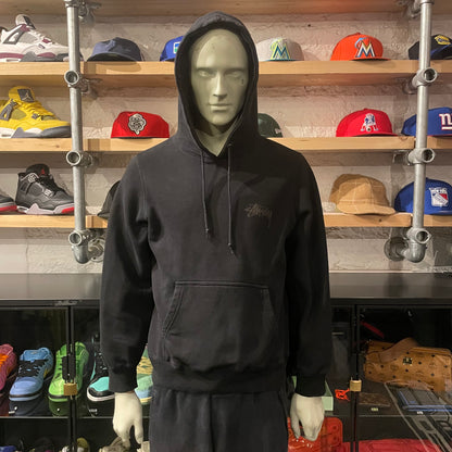 Stussy Logo Hoodie Black/Brown