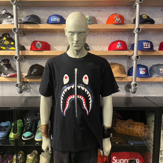 Bape Shark Tee Black