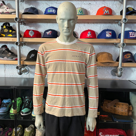 Edwin Stripe L/S Tee