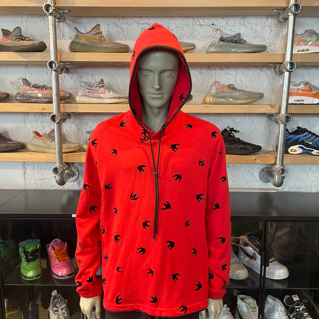 Mcq hoodie red hotsell