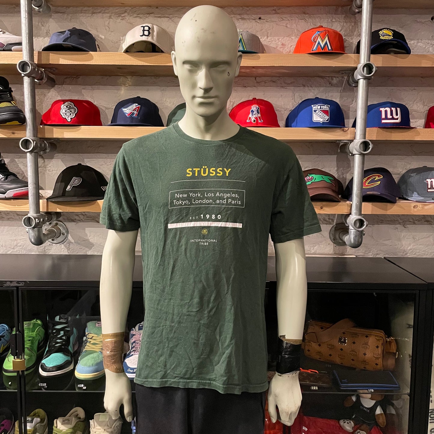 Stussy 'International' Tee Green