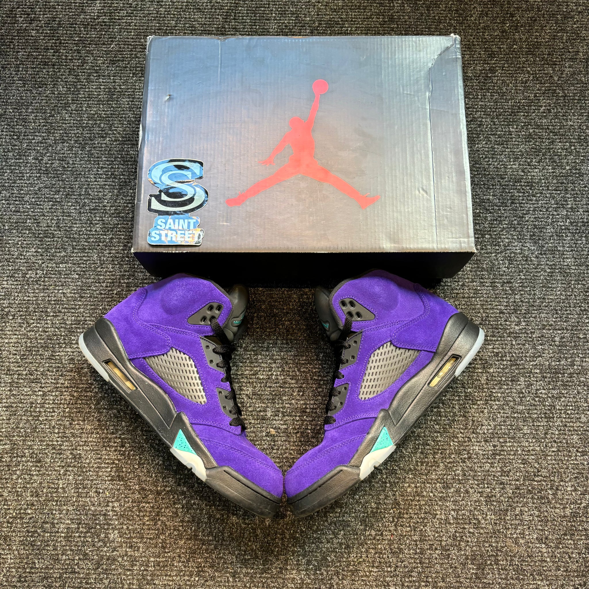 Air Jordan 5 Reverse Grape SaintStreetSneakers