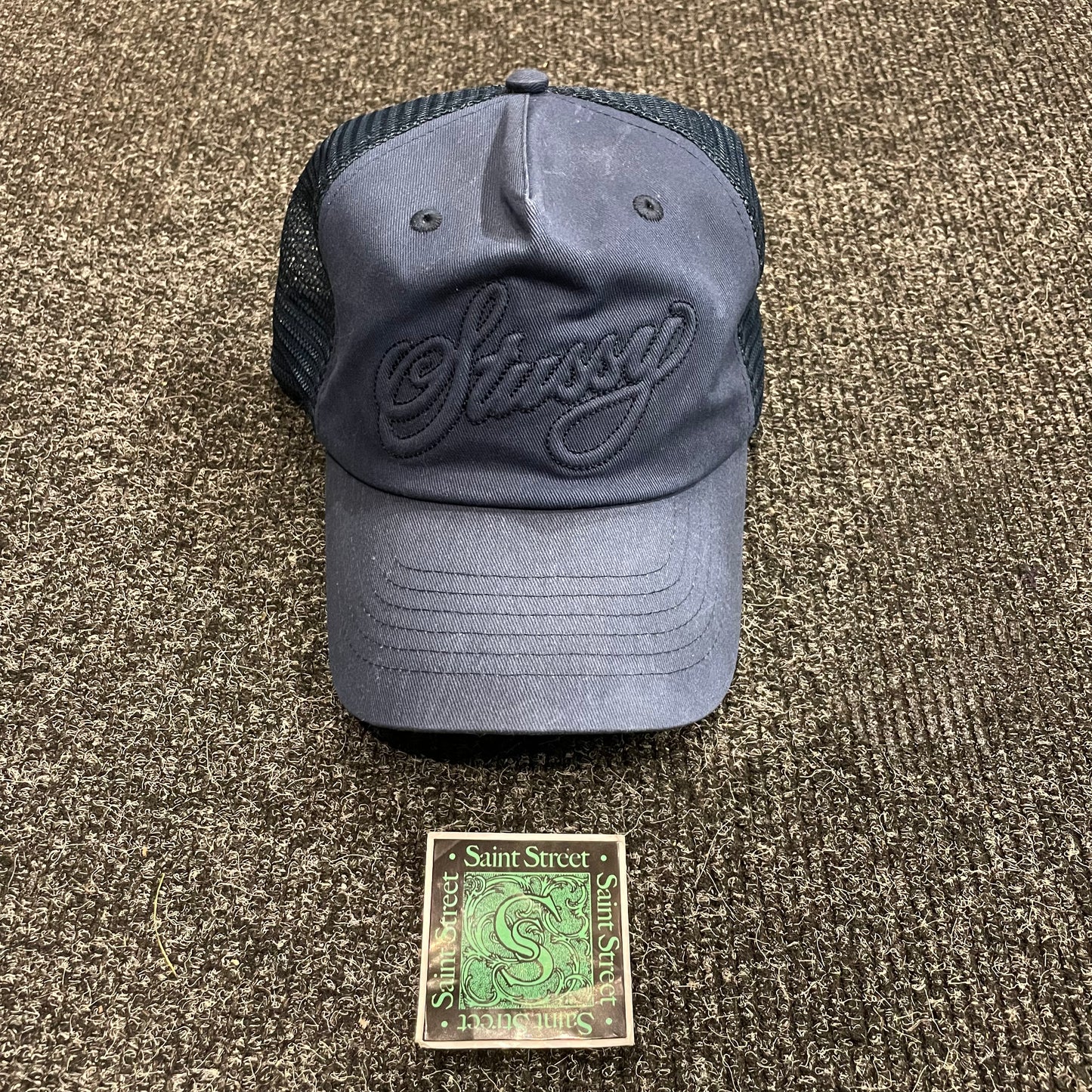 Stussy Trucker Cap Navy