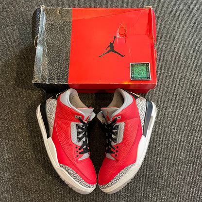 Air Jordan 3 Red Cement