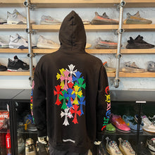 Load image into Gallery viewer, Chrome Hearts Multi Coloured Cross Hoodie
