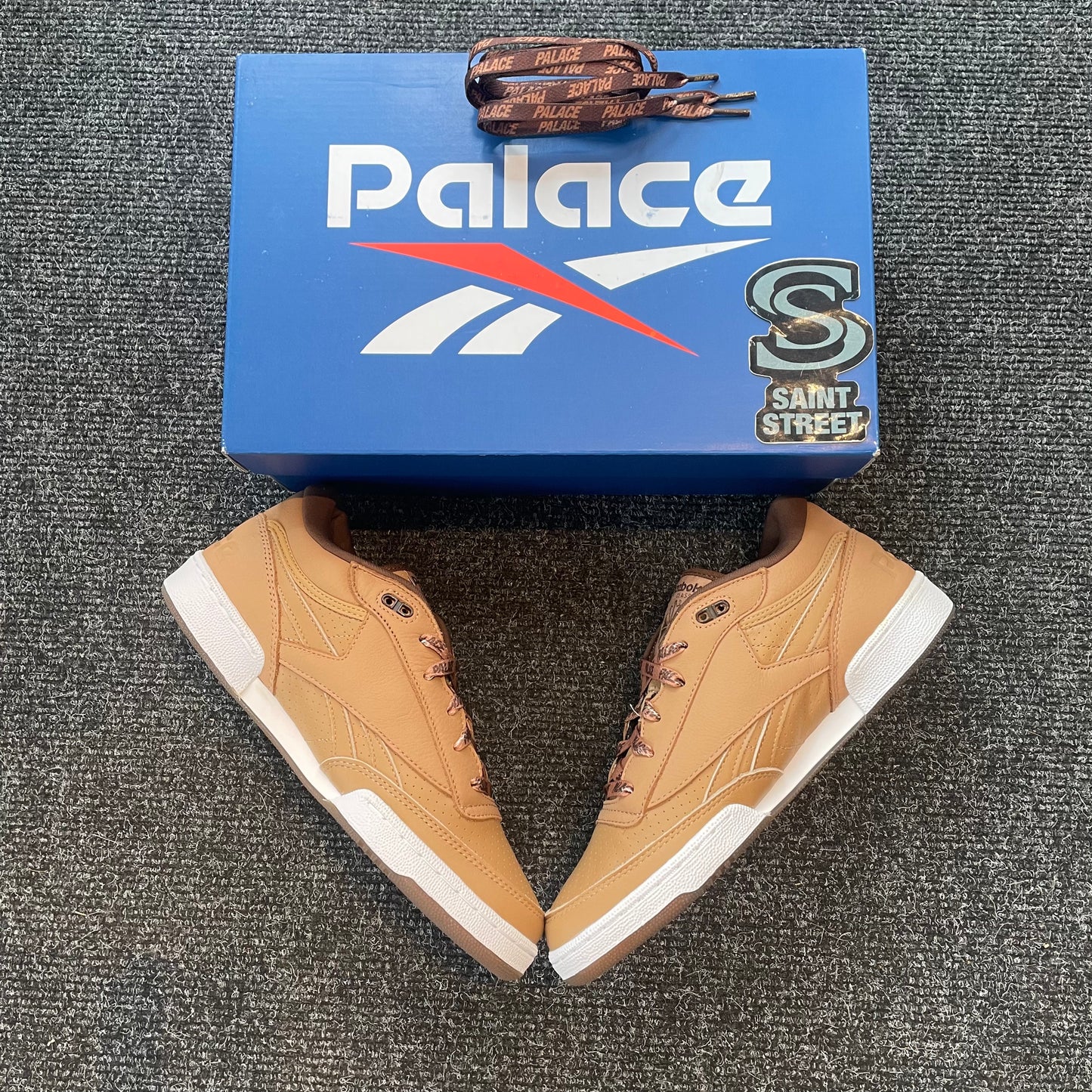 Reebok X Palace Club C Mid II Revenge 'Palace Soft Camel'