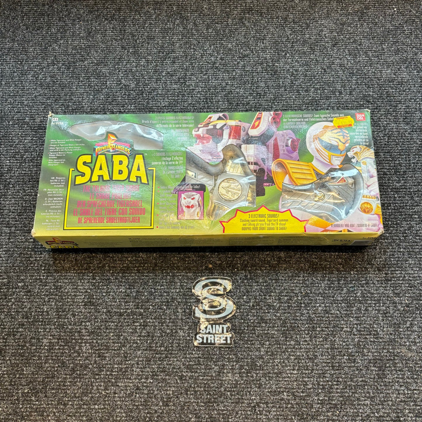 Vintage Power Rangers 'SABA' Sword