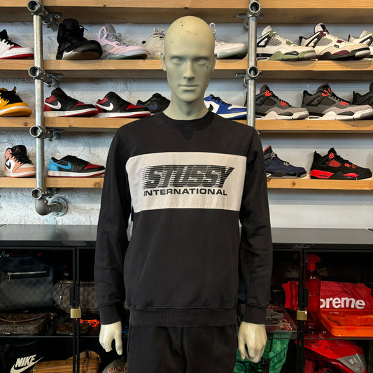 Stussy International Crewneck Black