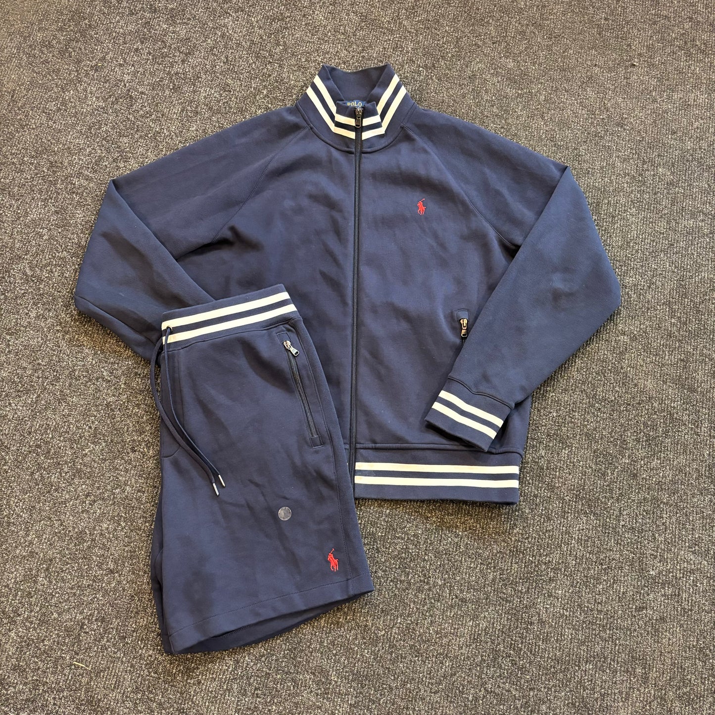 Ralph Lauren Navy Shorts Set