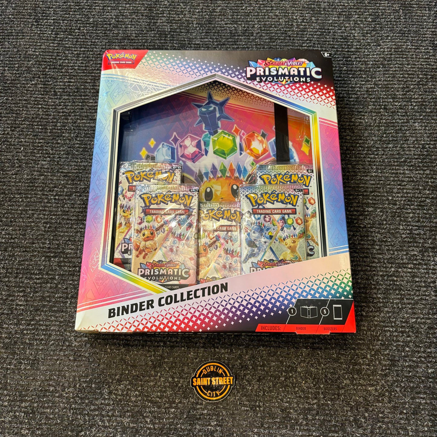 Pokemon Prismatic Evolutions Binder Collection