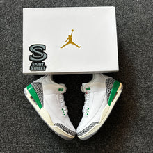Load image into Gallery viewer, Jordan 3 &#39;Lucky Green&#39;
