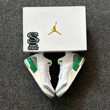 Load image into Gallery viewer, Jordan 3 &#39;Lucky Green&#39;
