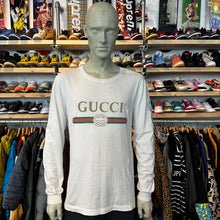 Load image into Gallery viewer, Gucci Longsleeve Logo Tee

