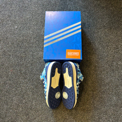 Adidas X Bape Fourm Low Blue