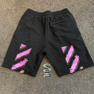 Off White Tape Shorts (Online Only)