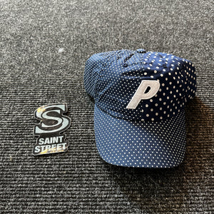 Palace P-6 Cap 'Navy Polka Dot'