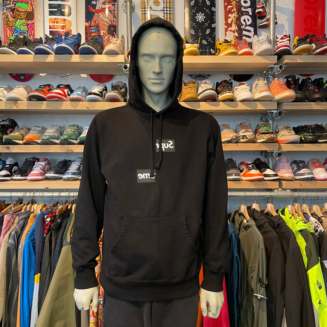 Supreme X CDG Split Box Logo Hoodie SaintStreetSneakers