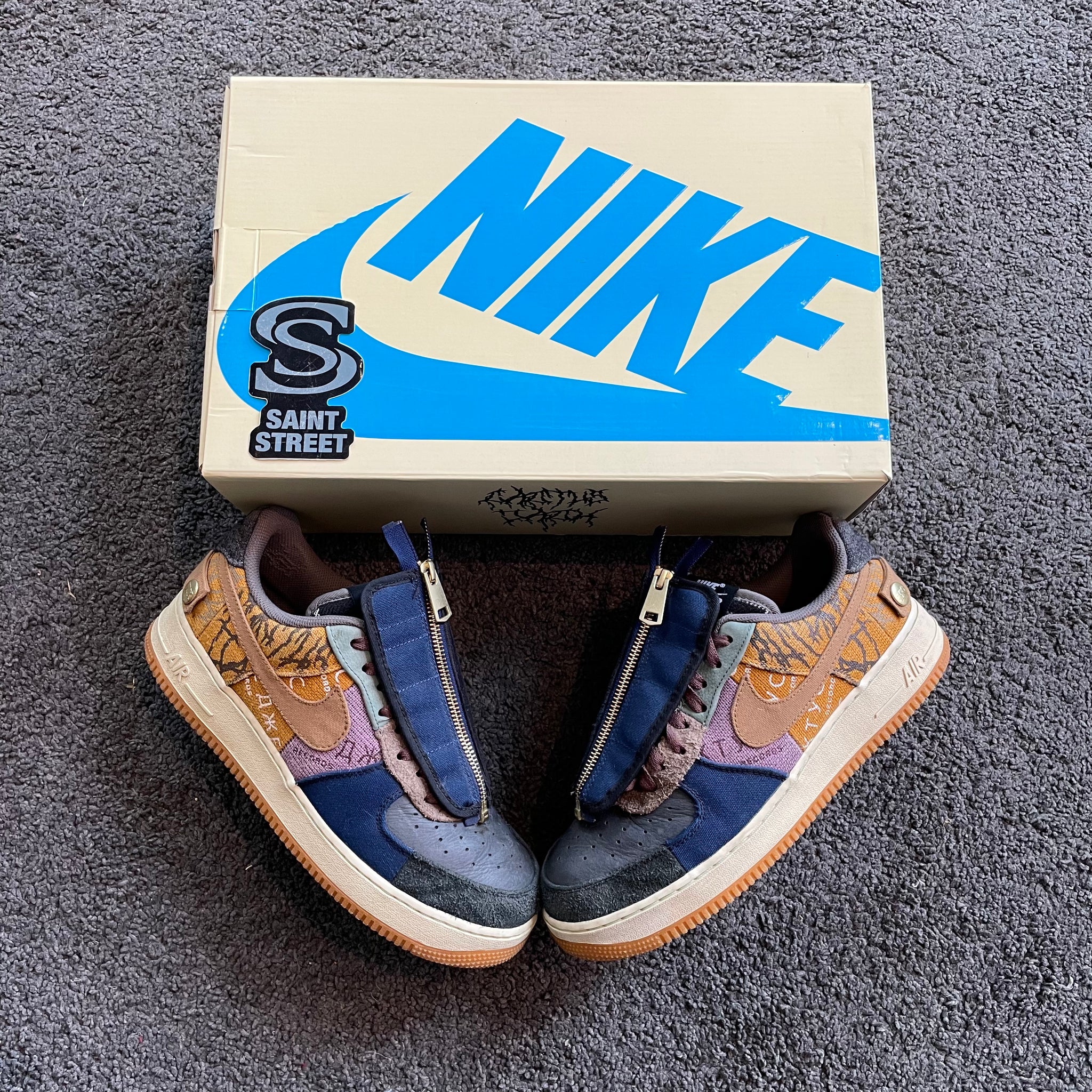 Nike X Travis Scott AF1 Low Cactus Jack SaintStreetSneakers