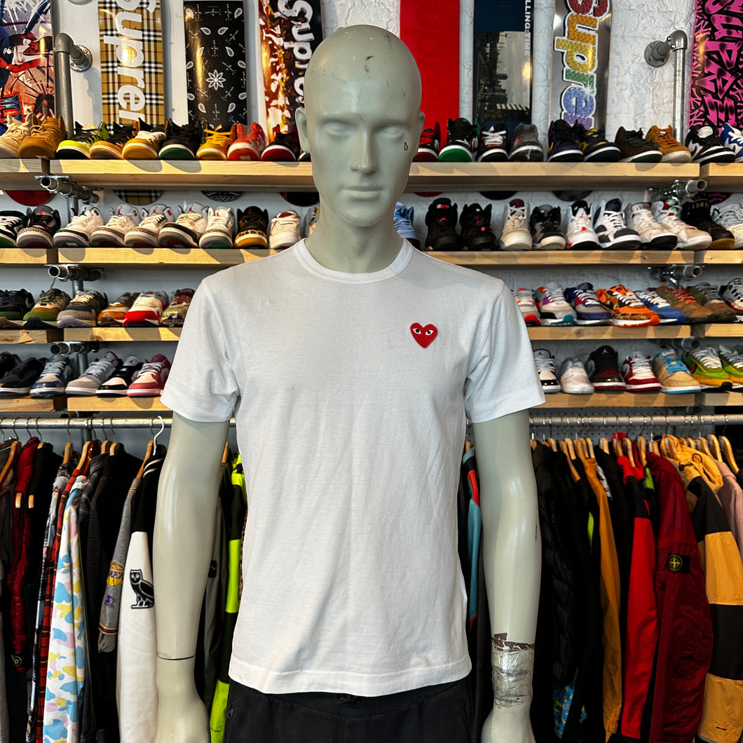CDG Play White Tee