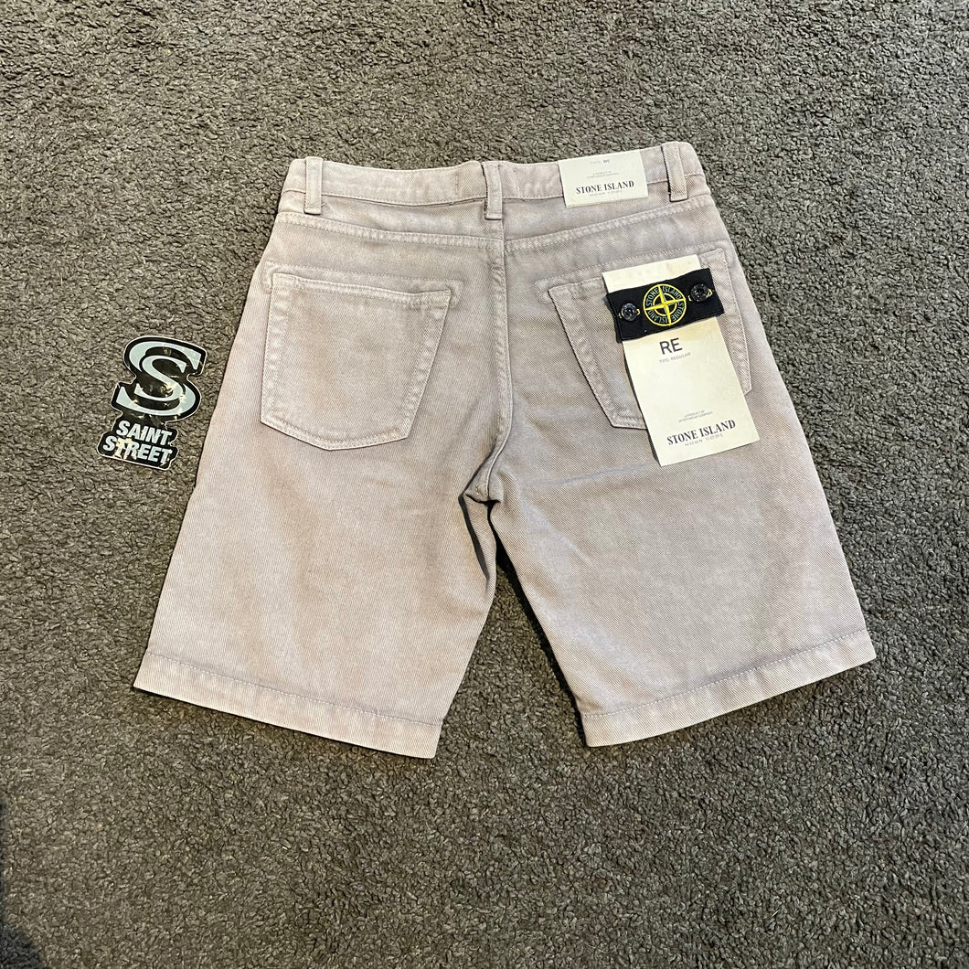 Stone Island Junior Denim Shorts (Online only)