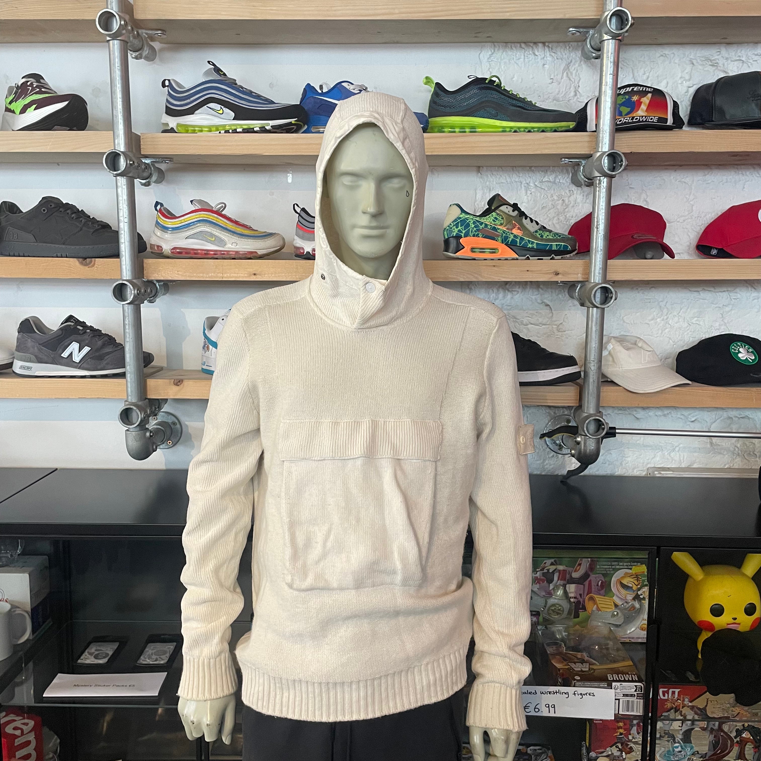 Stone Island Ghost Knitted Hoodie SaintStreetSneakers