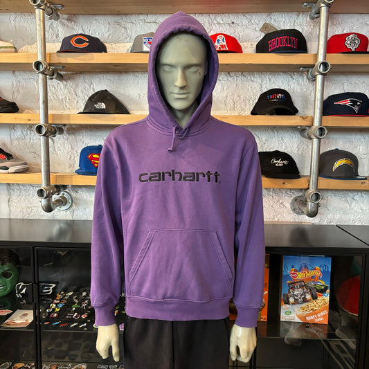 Carhartt Embroidered Hoodie Purple