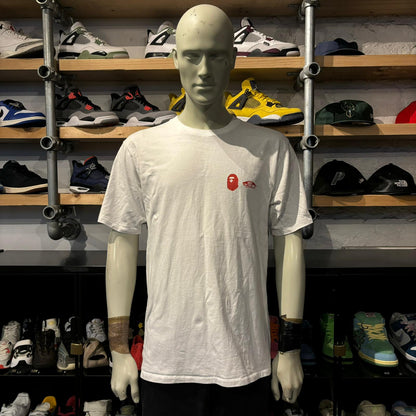 Bape X Vans Old Skool Tee White