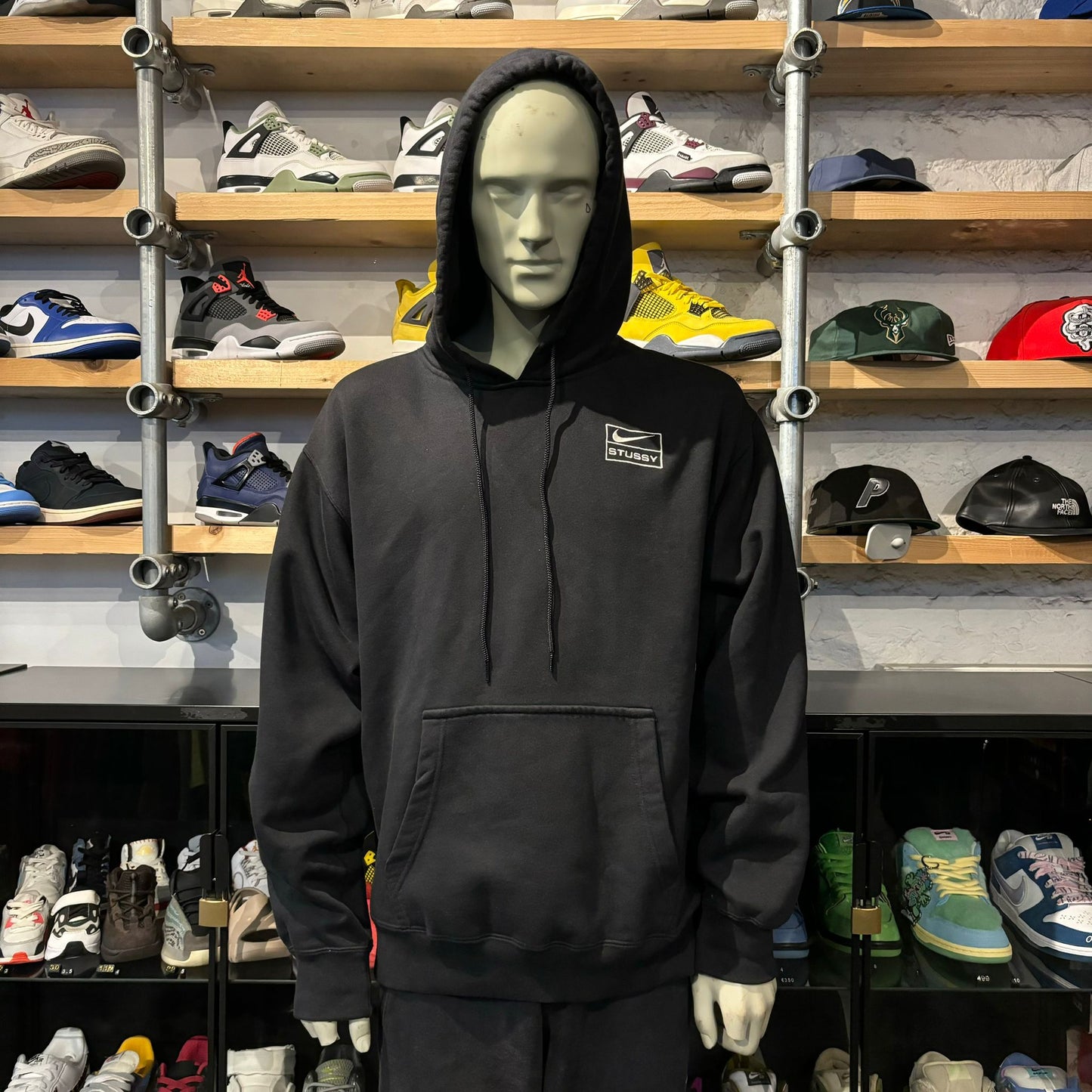 Stussy X Nike Hoodie Black