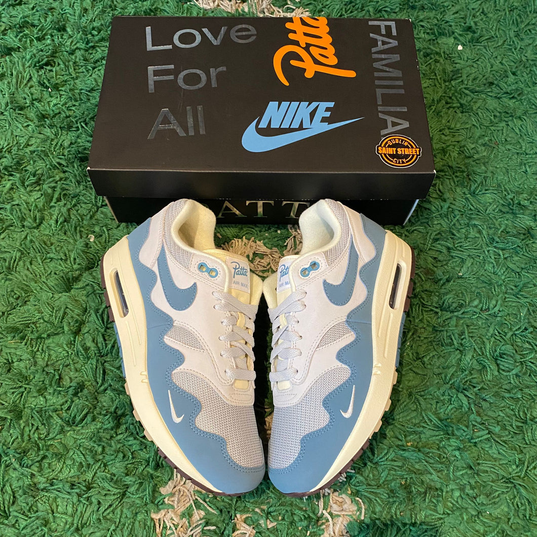 Nike X Patta Air Max 1 'Waves Aqua' (Special Box)