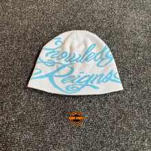 Load image into Gallery viewer, Supreme &#39;Knowledge Reigns&#39; Beanie
