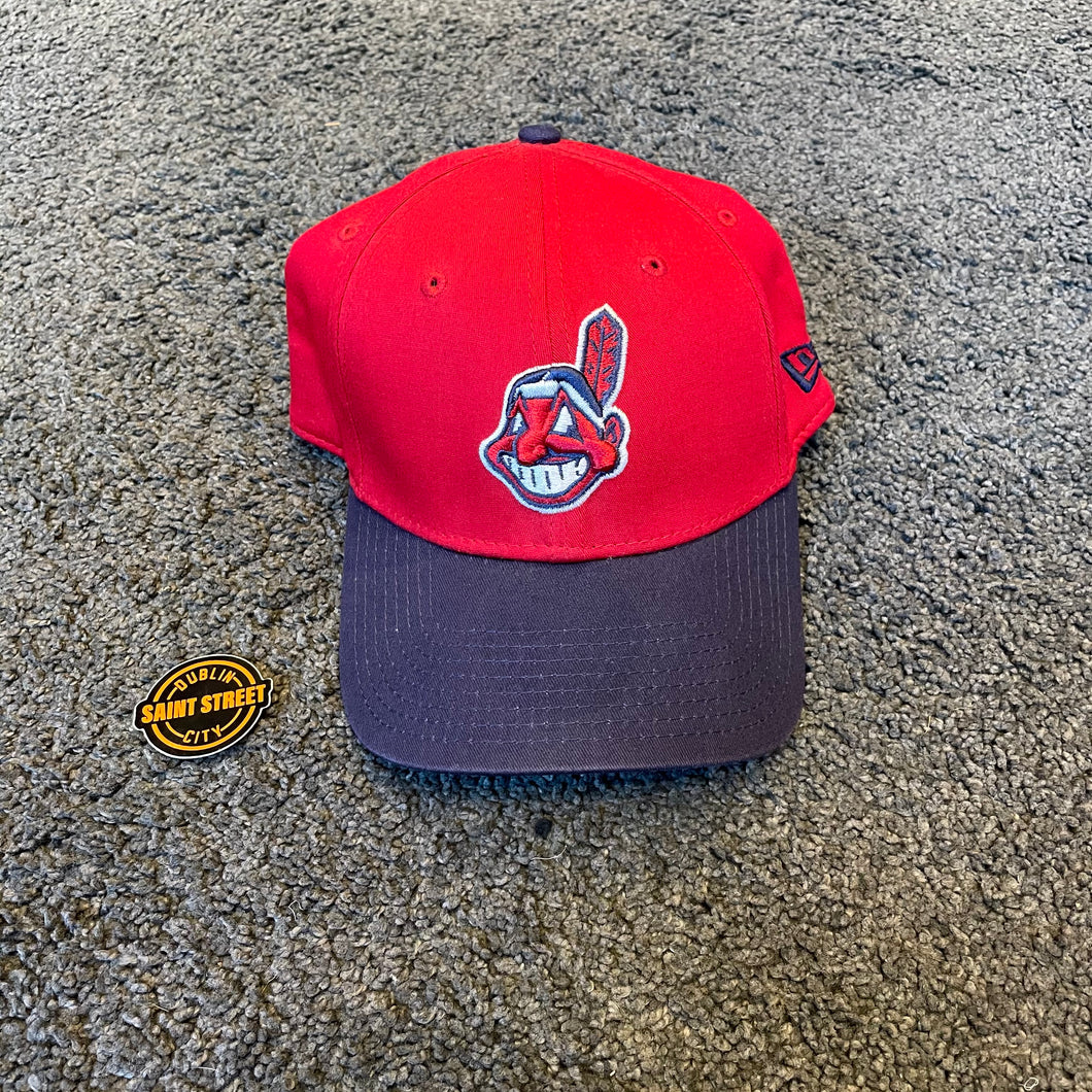 New Era 'Cleveland Indians' Red/Navy Stretch Fit