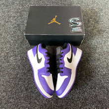Load image into Gallery viewer, Air Jordan 1 Low &#39;Court Purple&#39;

