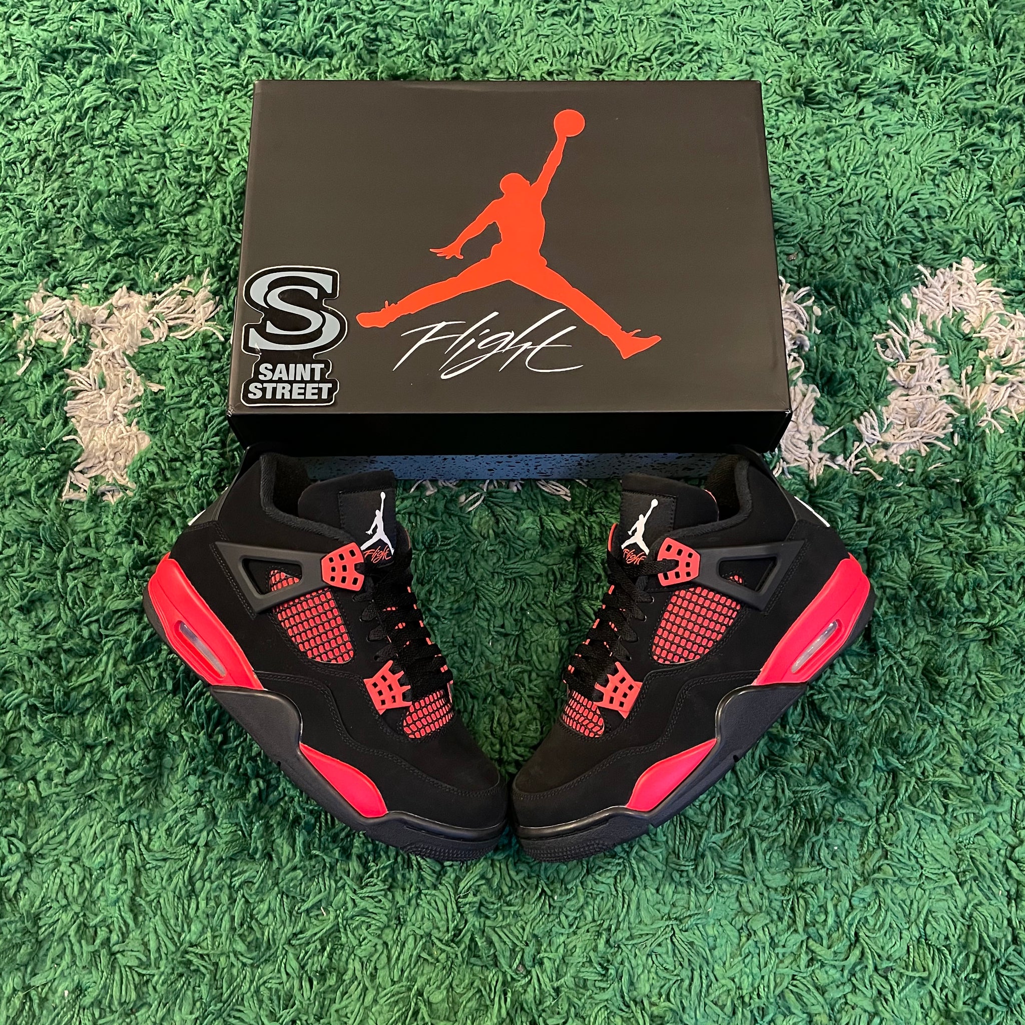 Air Jordan 4 'Red Thunder' – SaintStreetSneakers