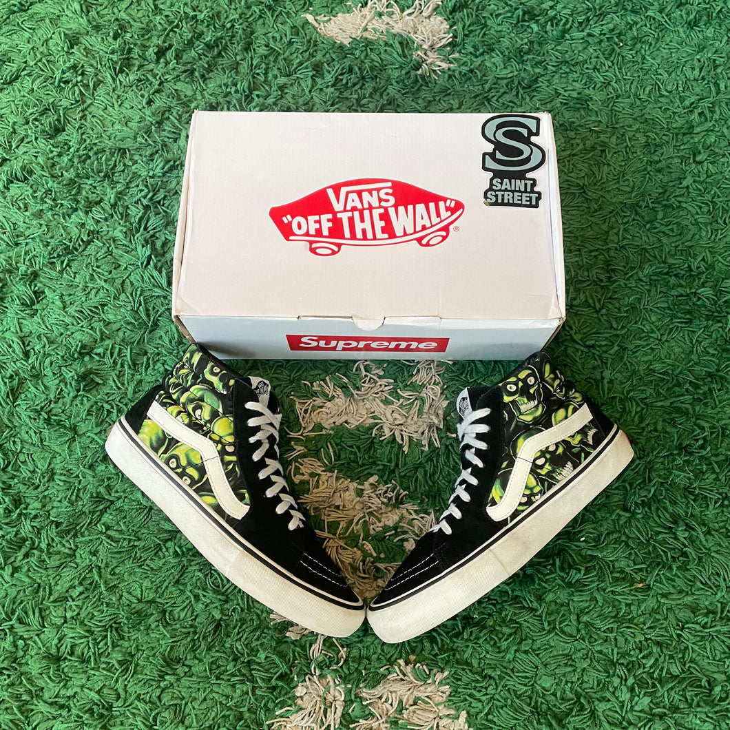 Vans X Supreme Sk8 Hi 'Skull Pile'