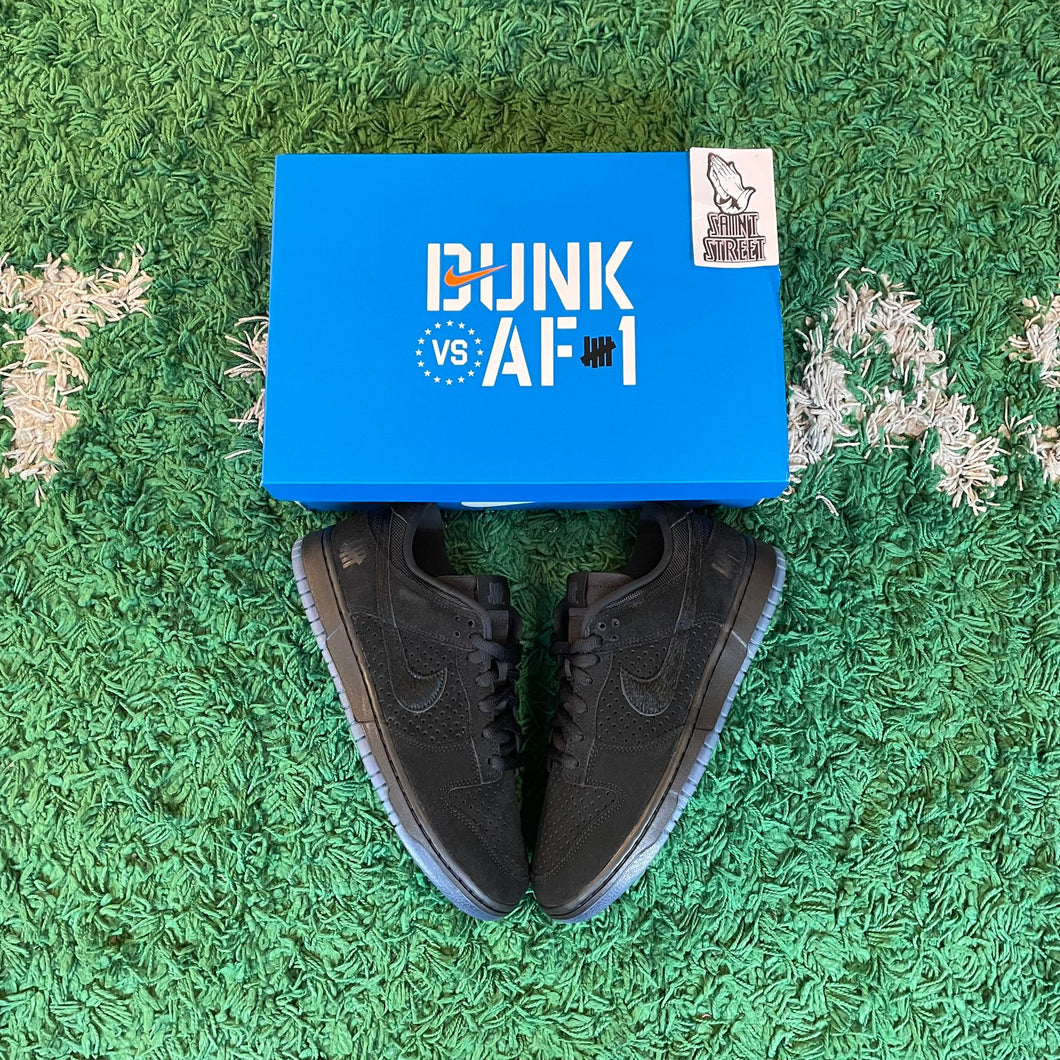 Nike X Undefeated Dunk Low  '5 On It Dunk vs. AF1'