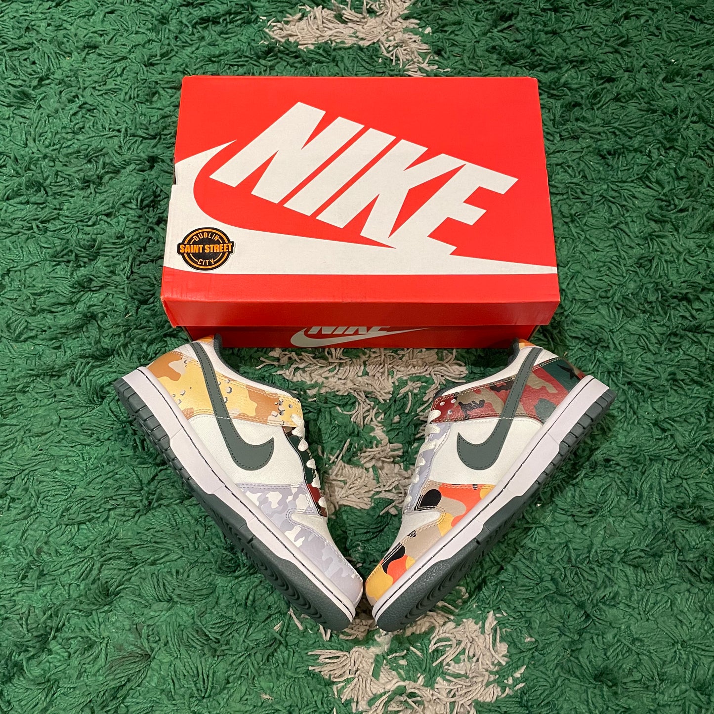 Nike Dunk Low 'Multi-Camo Sail'