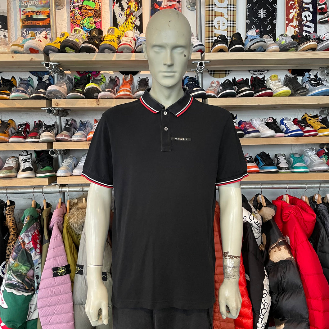 Prada 'Black/Red' Polo