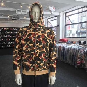 Bape 'Duck Camo' Full Zip Hoodie
