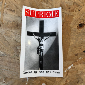 Supreme ‘Loved by the children’ Sticker