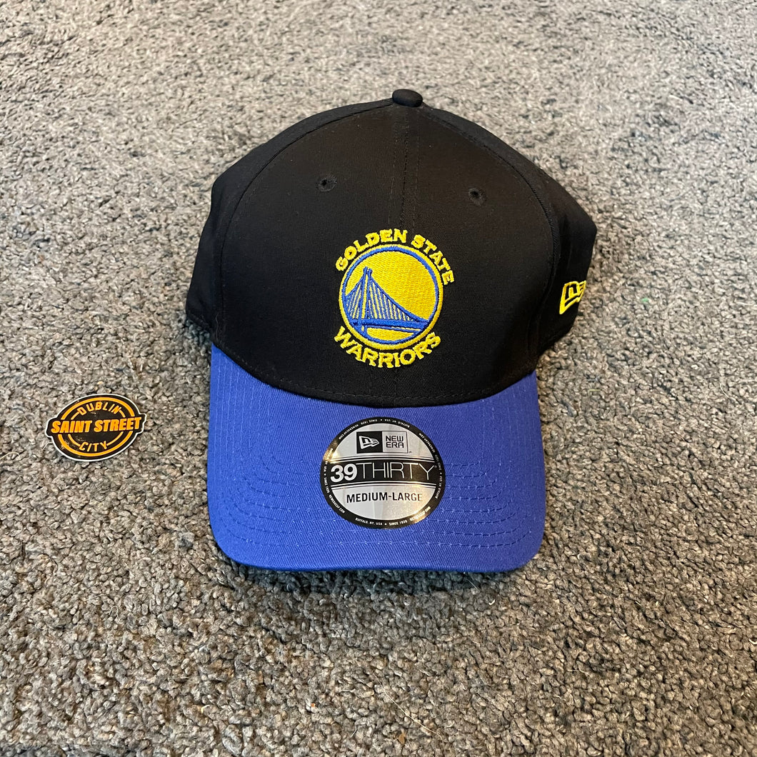 New Era 'Golden State' Black/Blue Stretch Fit