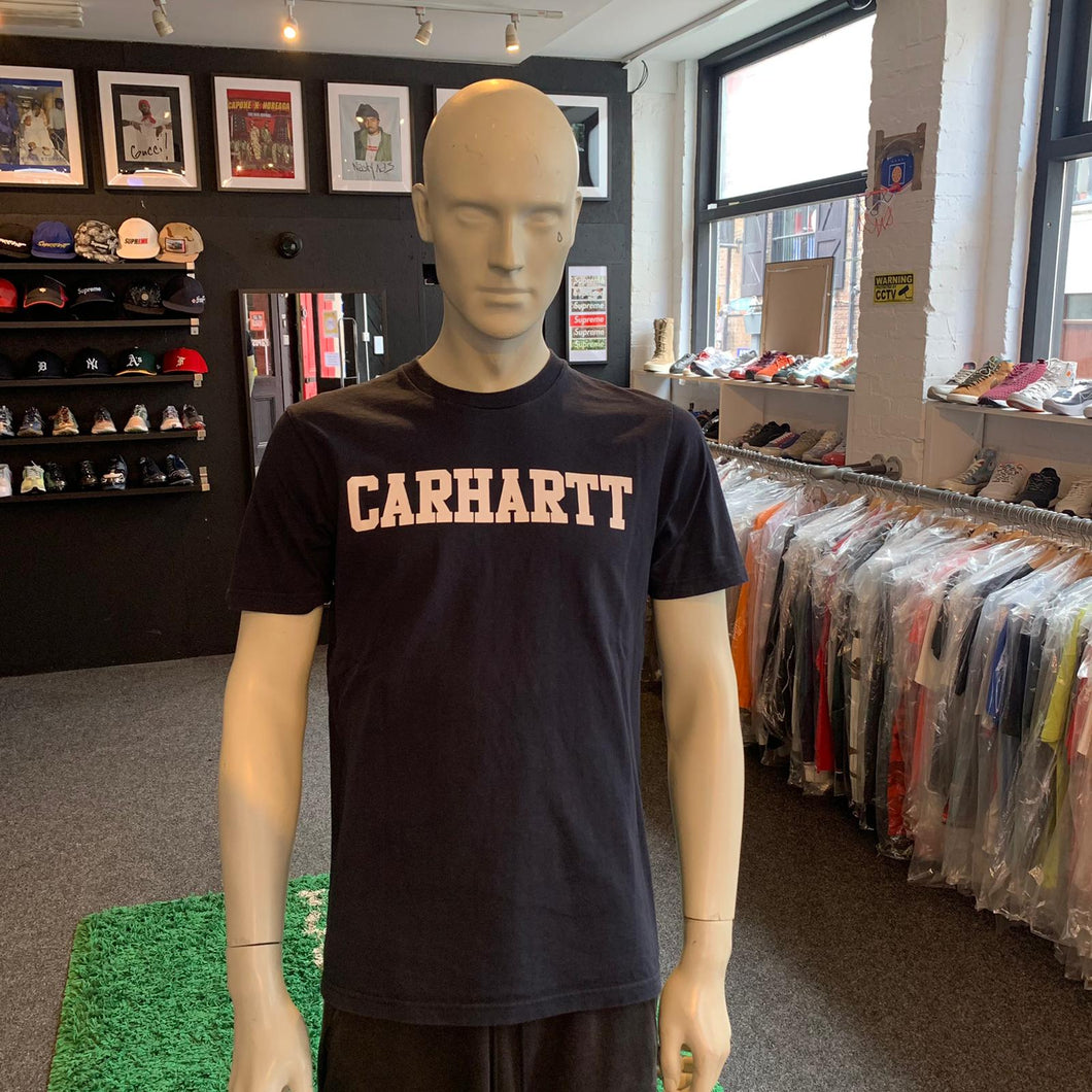 Carhartt 'College Logo' Navy Tee