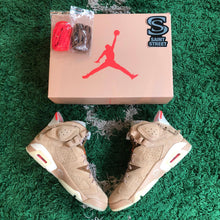 Load image into Gallery viewer, Air Jordan 6 X Travis Scott &#39;British Khaki&#39;
