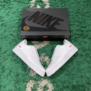 Nike X Supreme AF1 Low White