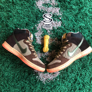 Nike X Concepts SB Dunk High 'Turdenken'