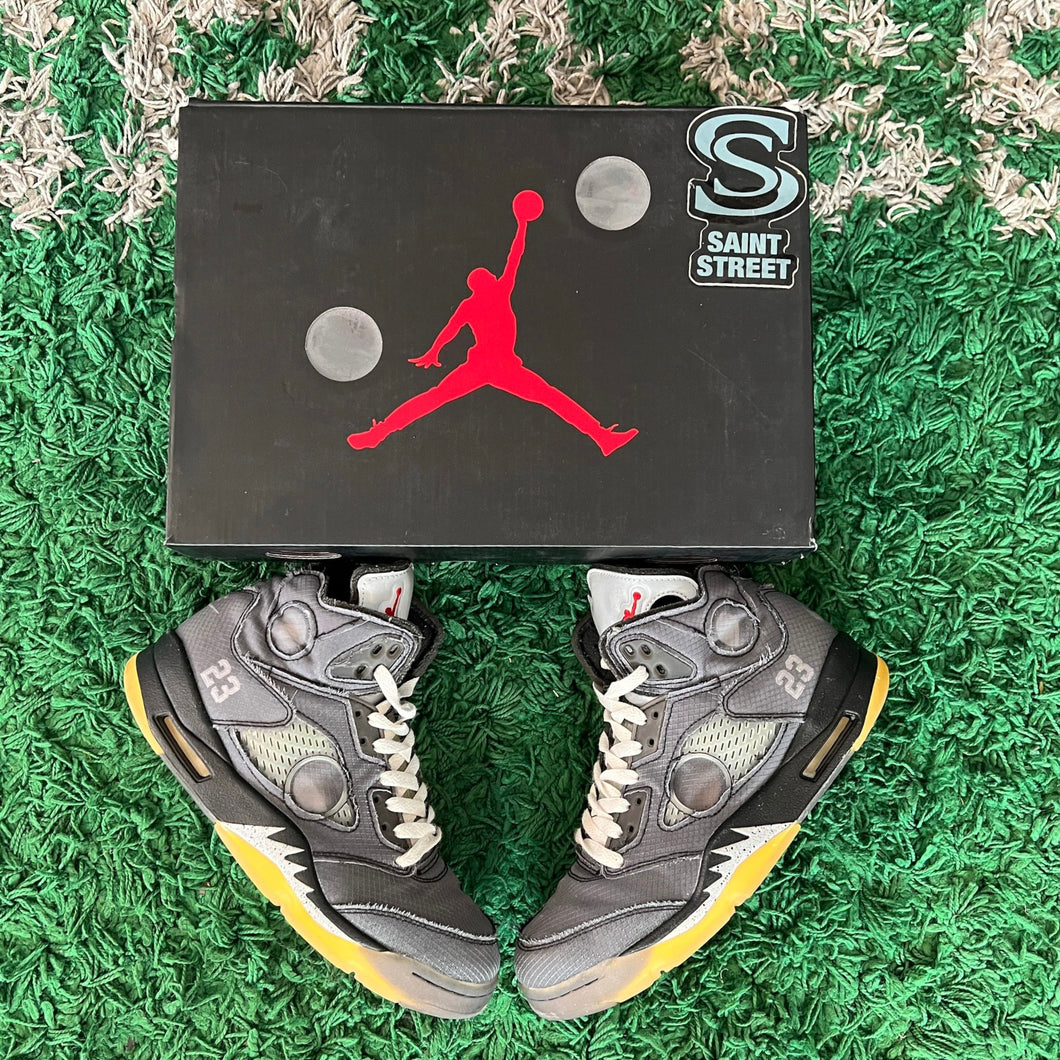 Jordan X Off-White Air Jordan 5 'Black'