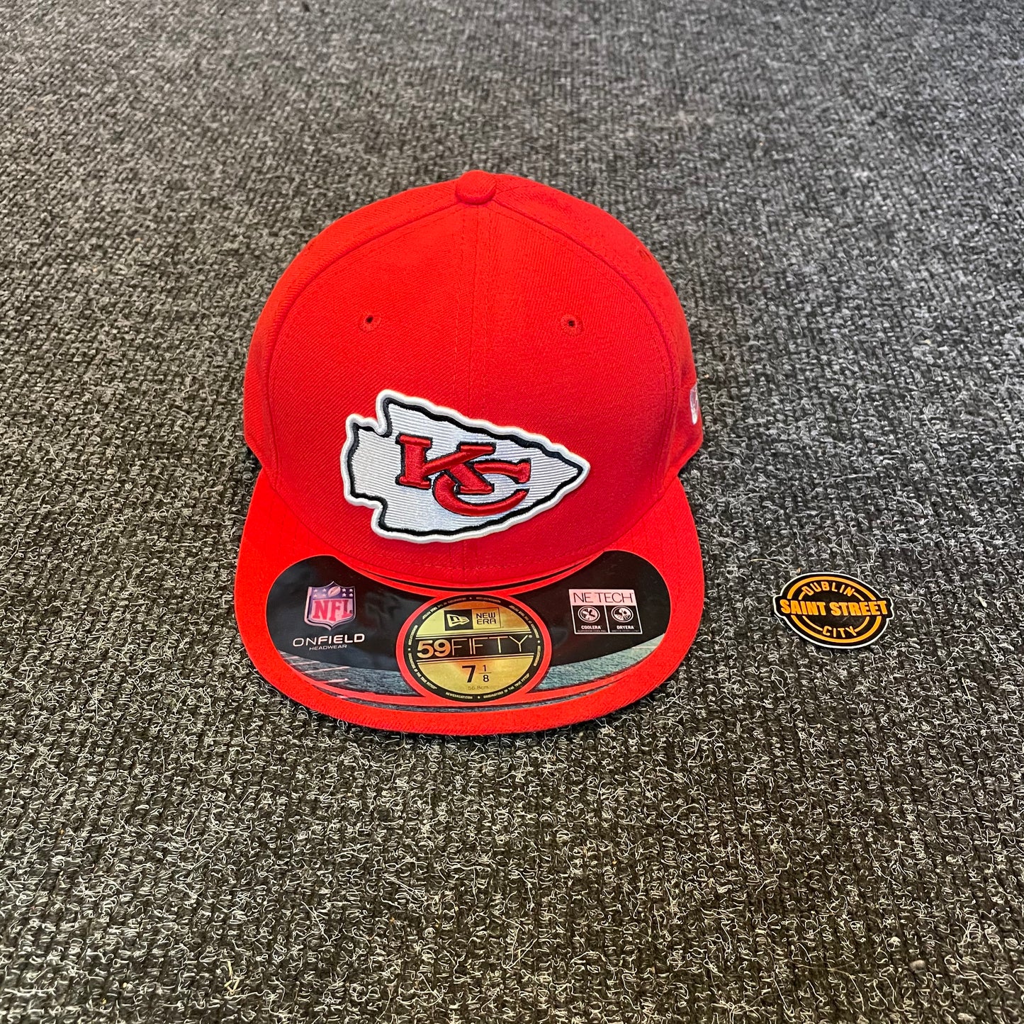 New Era 'Kansas City Chiefs' Red Fitted