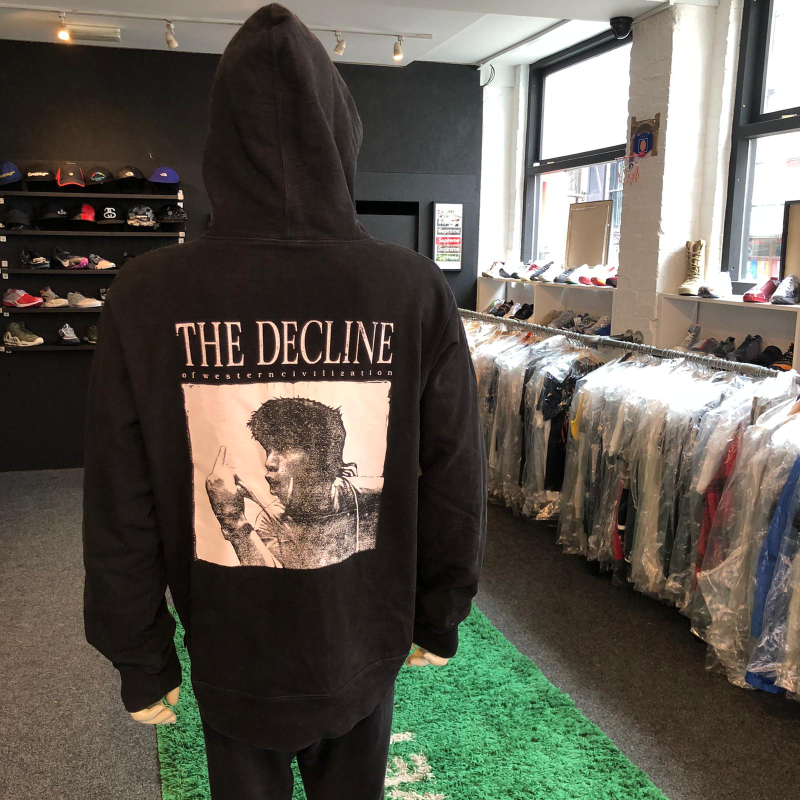 supreme the decline hoodie