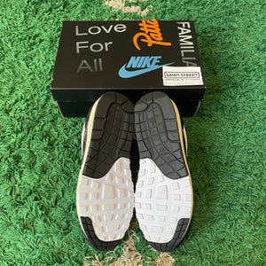 Nike X Patta Air Max 1 'Waves Black' (Special Box)