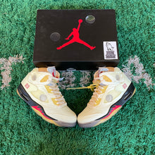 Load image into Gallery viewer, Jordan X Off-White Air Jordan 5 &#39;Sail&#39;
