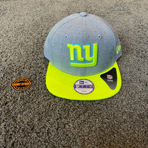 New Era Youth 'NY Giants' Grey/Neon Snapback